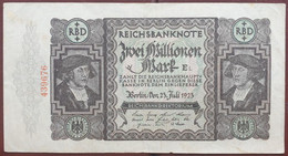 GERMANIA 2000000 MARK 1923 - Wor:P-89a.1, Ros:R-89a - 2 Miljoen Mark