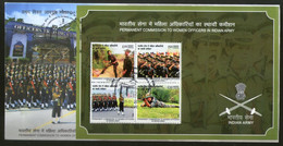 India 2022 Permanent Commission To Women Officers In Indian Army Military MS On FDC (**) Inde Indien - Cartas & Documentos