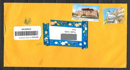 China Cover With Bird Stamp Sent To Peru - Gebruikt