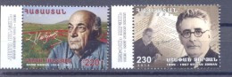 2014. Armenia, Journalists H. Sohian & S. Zorian, 2v, Mint/** - Armenia