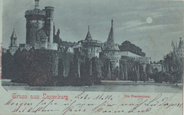 AK - NÖ - Mondscheinkarte - Gruss Aus Laxenburg - Franzensburg - 1899 - Mödling