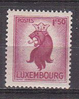 Q3062 - LUXEMBOURG Yv N°365 ** - 1945 Lion Héraldique