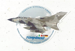 Autocollant, AVIATION, TORNADO, PANAVIA AIRCRAFT GMBH, ALIENA , BAE SYSTEMS, EADS - Autocollants