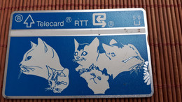 Cats Phonecard Only 1000 EX Used  Rare - Katten