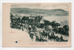 - CPA NICE (06) - La Promenade Des Anglais - Pendant La Bataille Des Fleurs (belle Animation) - Edition P. S. 375 - - Carnaval