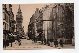 - CPA DUNKERQUE (59) - Rue Clemenceau - Portail St-Eloi (belle Animation) - Photo CAP N° 43 - - Dunkerque