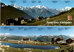 Panorama Kühboden - Kühboden Ob Fiesch - 2 Bilder (1453) * 21. 8. 1992 - Fiesch