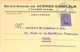 Tilleur - Société Anonyme Des Aciéries D'Angleur (Collin-Blaise 1923) - Saint-Nicolas