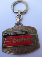 Lubrifiants/ COFRAN/Porte-clé Métal/AUGIS Lyon/ Vers 1960-1970                 POC439 - Key-rings