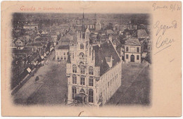 Gouda Stadhuis En Markt In Vogelvlucht B740 - Gouda