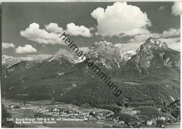 Scuol Schuls Mit Lischanagruppe - Foto-Ansichtskarte - Verlag Feuerstein Schuls - Scuol