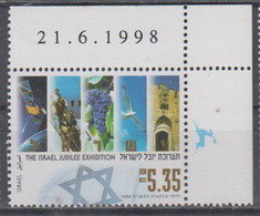 ISRAEL 1998 JUBILEE EXHIBITION - Unused Stamps (without Tabs)