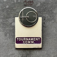 Badge Pin ZN011841 - Table Tennis (Ping Pong) Yugoslavia Bosnia Sarajevo World Championship STENS 1973 TOURNAMENT COMM. - Tennis De Table