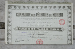 &5    1925  SOCIETE CIE MINIERE  +DIVISE 60000 ACTIONS ++ - Bergbau