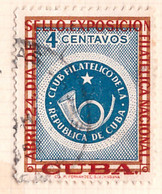 PIA- CUBA - 1957 : Esposizione Filatelica Nazionale A L' Havana  - (Yv  455) - Gebraucht