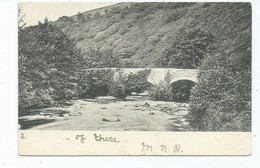 Devon   Postcard Fingle Bridge Undivided Back Posted 1903 - Exeter