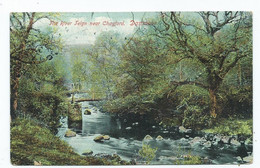 Devon   Postcard River Teign Near Chagford Dartmoor Posted 1905 From Penzance - Dartmoor