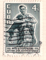 PIA- CUBA - 1957 : Cinquantenario Della Fondazione Jeannette Ryder  - (Yv  458) - Used Stamps