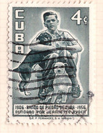 PIA- CUBA - 1957 : Cinquantenario Della Fondazione Jeannette Ryder  - (Yv  458) - Gebraucht