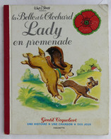 MINI ALBUM HACHETTE LADY EN PROMENADE BELLE ET LE CLOCHARD WALT DISNEY ALBUMS Gentil Coquelicot HACHETTE 1976  Enfantina - Hachette