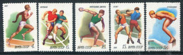 SOVIET UNION 1981 Sports MNH / **  Michel 5081-85 - Nuevos