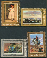 SOVIET UNION 1981 Russian Paintings Used.  Michel 5067-70 - Usados