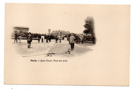 Delcampe - PARIS  6° -- Quai Conti , Pont Des Arts  (animée )....précurseur ......à Saisir - Paris (06)