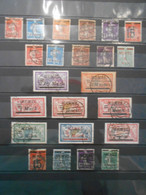 France Ex-colonies Memel , Lot De 23 Timbres Obliteres - Used Stamps