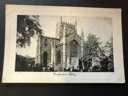 Dunfermline Abbey, Pub, Davidsons, Unwritten Card, Carte Non écrite - Fife