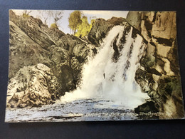 Salmon Leaping The Falls Of Rogie, Strathpeffer Spa, Unwritten Card, Carte Non écrite - Ross & Cromarty