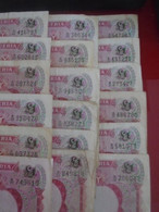 NIGERIA, P  8  ,  1 Pound , ND 1967  ,  Used,   18 Notes ,  Medium B Prefixes - Nigeria