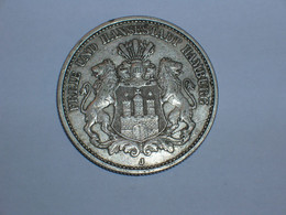 ALEMANIA/HAMBURGO. 2 Marcos 1906 J (8351) - 2, 3 & 5 Mark Silver