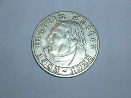 ALEMANIA  2 Marcos Lutero 1933 J (8358) - 2 Reichsmark