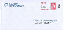PAP -  Postréponse Prio Neuf -  Marianne L'engagée - CFRT Le Jour Du Seigneur - 325988 - Prêts-à-poster:reply