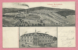 57 - Colonie MERLENBACH - FREYMING-MERLEBACH - Schacht V - Puits De Mine - Carte Signée DREYSCHÜTZ - Freyming Merlebach