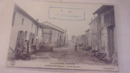 55 ARGONNE  VAVINCOURT RUE DE CLERMONT CACHET MILITAIRE - Vavincourt