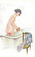 MEUNIER Suranne - ILLUSTRATEUR - FEMME NUE - EROISME - édit; L.E. N° 136 - CARTE  TRES BON ETAT - Meunier, S.