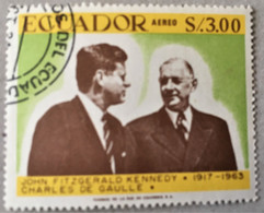 De Gaulle Et Kennedy En Equateur - De Gaulle (General)