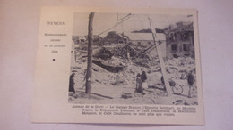 WWII 58  NEVERS BOMBARDEMENT AERIEN DU 16 JUILLET 1944 AVENUE DE LA GARE  GARAGE BONNOT EPICERIE REINHART MEUBLES GUYOT - Nevers