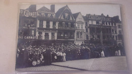 60 BEAUVAIS CARTE PHOTO AU GANT D OR PHARMACIE CAROUGE ROBES DOS NON DIVISE - Beauvais