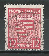 Provinz Sachsen Mi 79X O - Usati