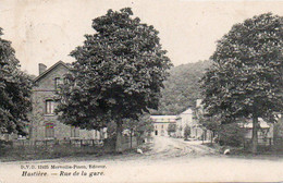 Hastière  Rue De La Gare  Voyagé En 1909 - Hastière