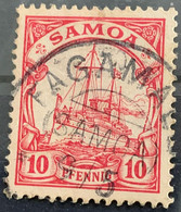 SAMOA.1900.COLONIE ALLEMANDE.MICHEL N° 9. OBLITERE.22G32OB - Samoa
