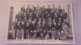 63 CARTE PHOTO FANFARE DE CHATELDON - Chateldon