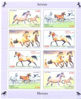 2021. Tajikistan, Horses, Sheetlet Perforated, Mint/** - Tajikistan