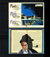 1994 - Belgium Card Mi. 2631 - Famous People - Georges Simeon - Joint Issue With France And Switserland [D17_077] - Storia Postale