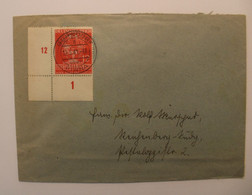 1941 Gersdorf Cover Dt Reich Wk2 Deutsches Coin De Feuille - Lettres & Documents