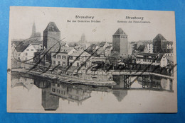Strassburg Strasbourg Gedeckten Brücken -Ponts Couverts.  édit Felix Luib -1907 - Strasbourg