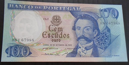 PORTUGAL ,  P 169,   100 Escudos , 1978 ,  UNC Neuf , - Portugal