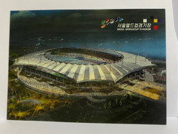 3D POSTCARD, SEOUL WORLD CUP STADIUM 2002, SOUTH KOREA POSTCARD - Corée Du Sud